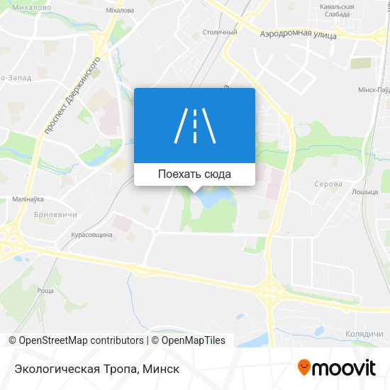 Карта Экологическая Тропа