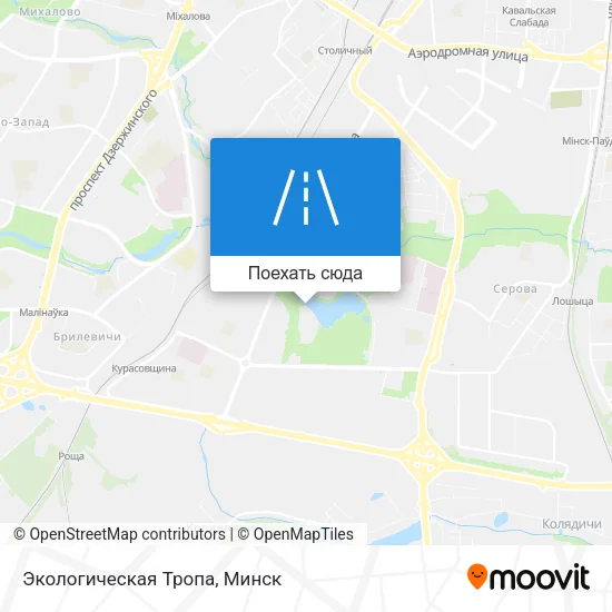 Карта Экологическая Тропа