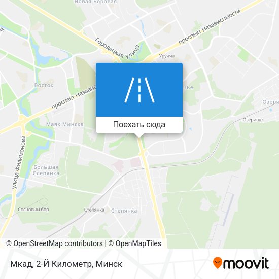 Карта Мкад, 2-Й Километр