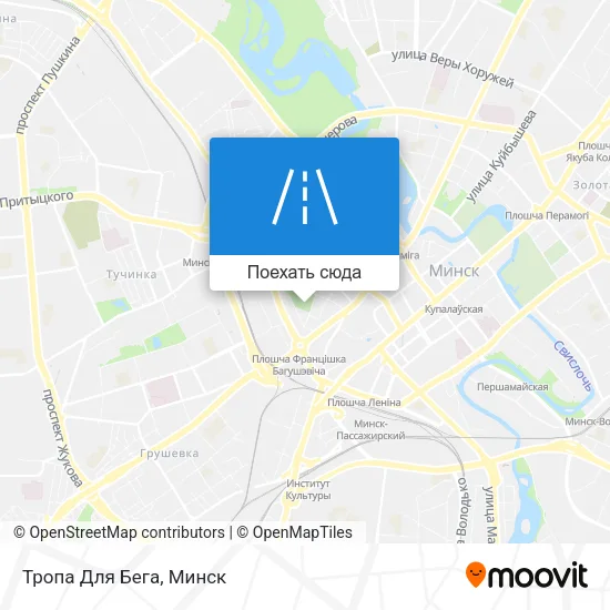 Карта Тропа Для Бега