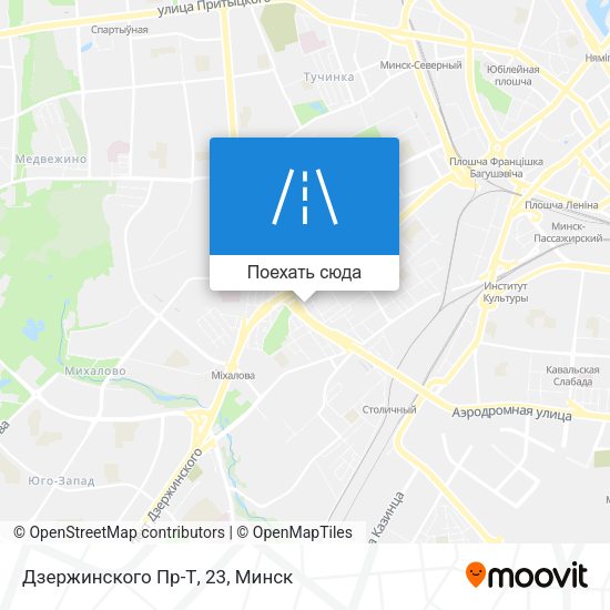 Карта Дзержинского Пр-Т, 23