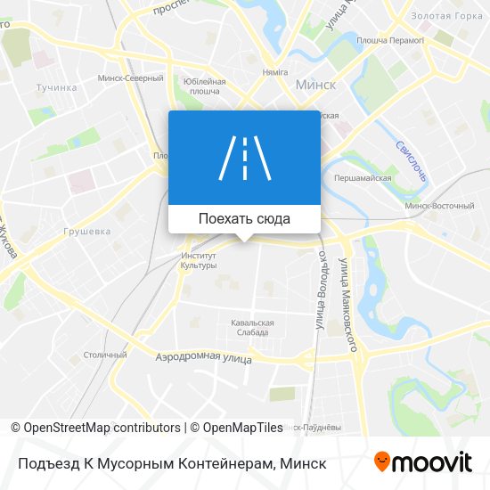 Карта Подъезд К Мусорным Контейнерам