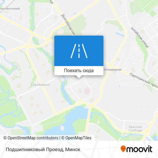 Карта Подшипниковый Проезд
