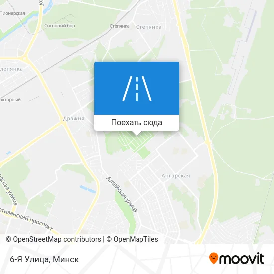 Карта 6-Я Улица