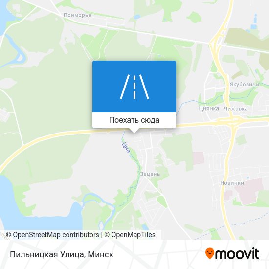 Карта Пильницкая Улица