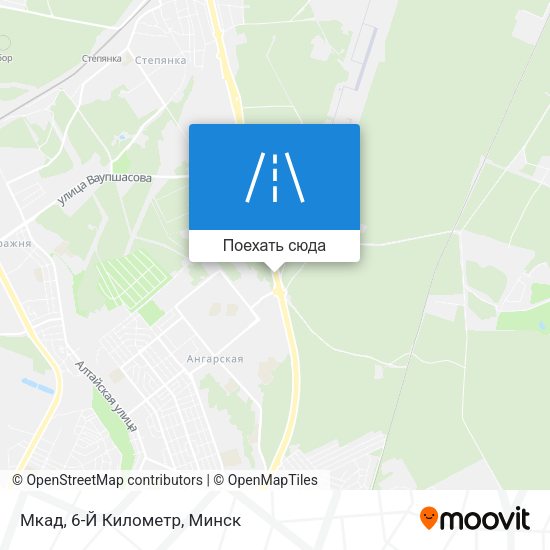 Карта Мкад, 6-Й Километр