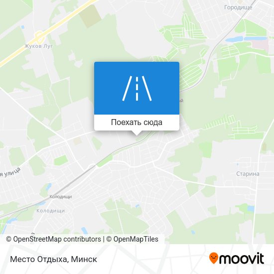 Карта Место Отдыха