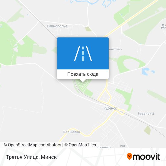 Карта Третья Улица