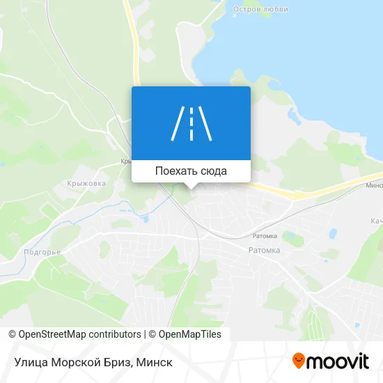 Карта Улица Морской Бриз