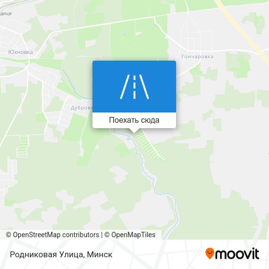 Карта Родниковая Улица