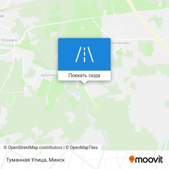 Карта Туманная Улица