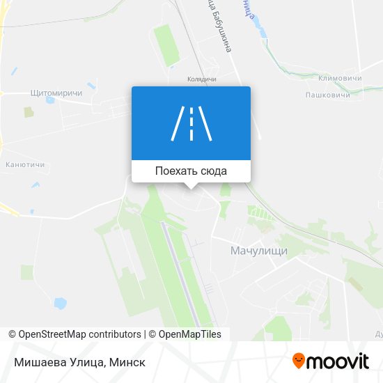 Карта Мишаева Улица