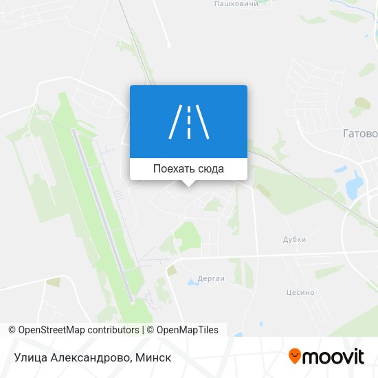 Карта Улица Александрово