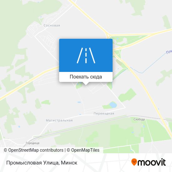 Карта Промысловая Улица