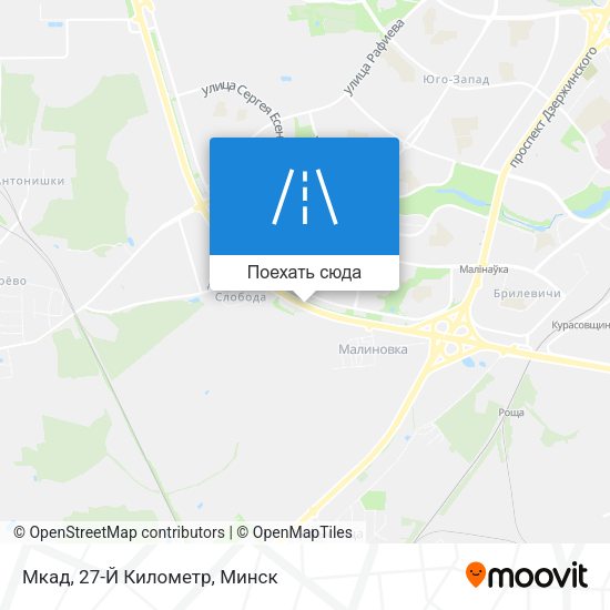 Карта Мкад, 27-Й Километр