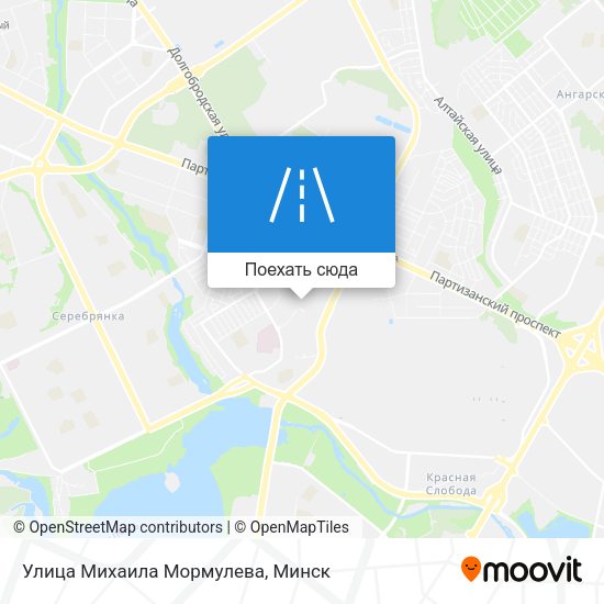 Карта Улица Михаила Мормулева