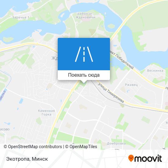 Карта Экотропа