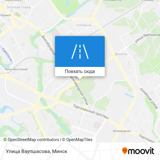 Карта Улица Ваупшасова