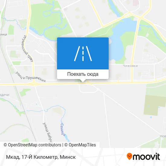 Карта Мкад, 17-Й Километр