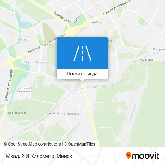 Карта Мкад, 2-Й Километр