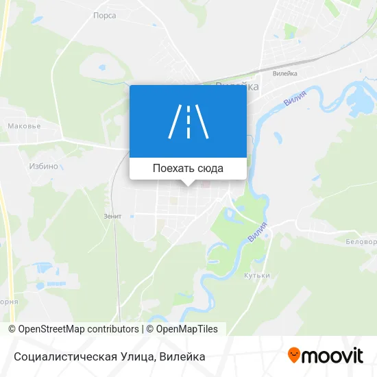 Карта Социалистическая Улица