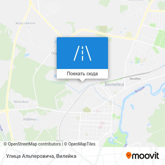Карта Улица Альперовича