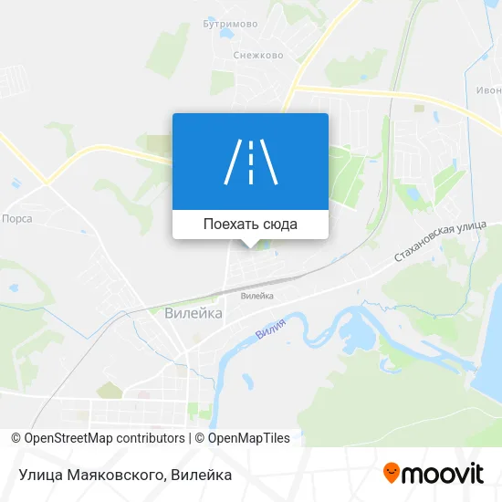 Карта Улица Маяковского