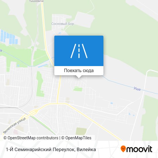Карта 1-Й Семинарийский Переулок