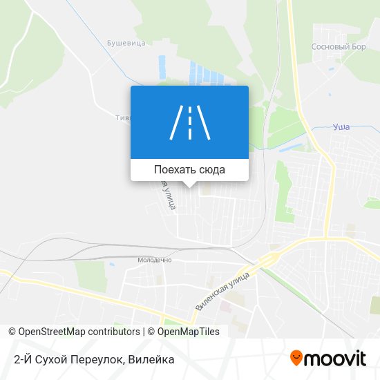 Карта 2-Й Сухой Переулок