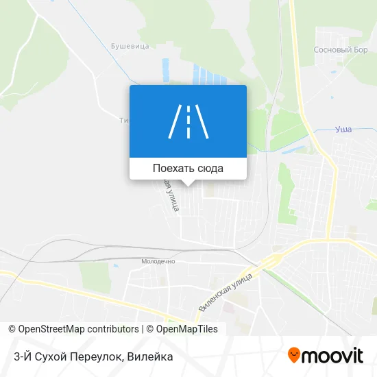 Карта 3-Й Сухой Переулок