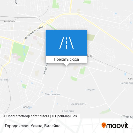 Карта Городокская Улица