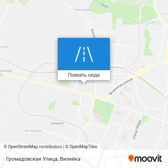 Карта Громадовская Улица