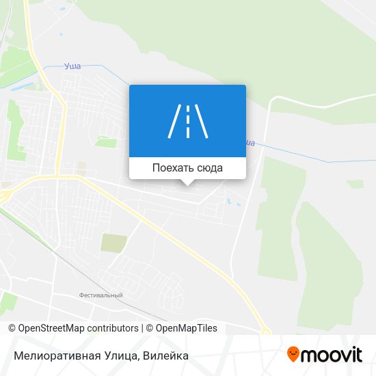 Карта Мелиоративная Улица