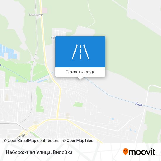 Карта Набережная Улица