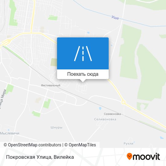 Карта Покровская Улица