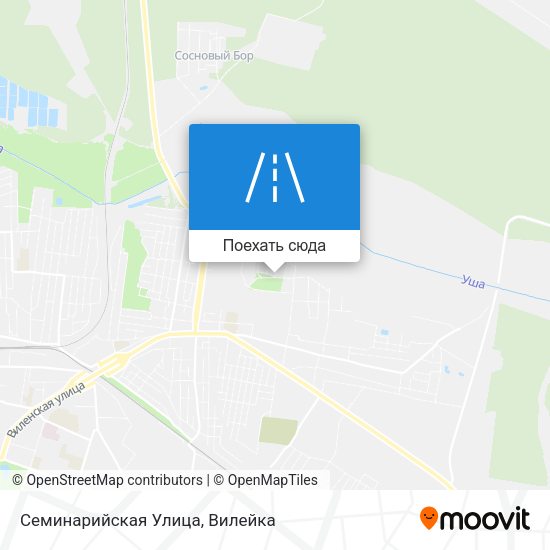 Карта Семинарийская Улица
