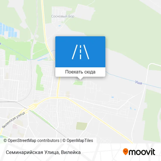Карта Семинарийская Улица