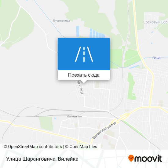 Карта Улица Шаранговича