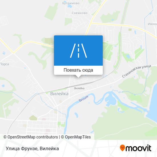 Карта Улица Фрунзе