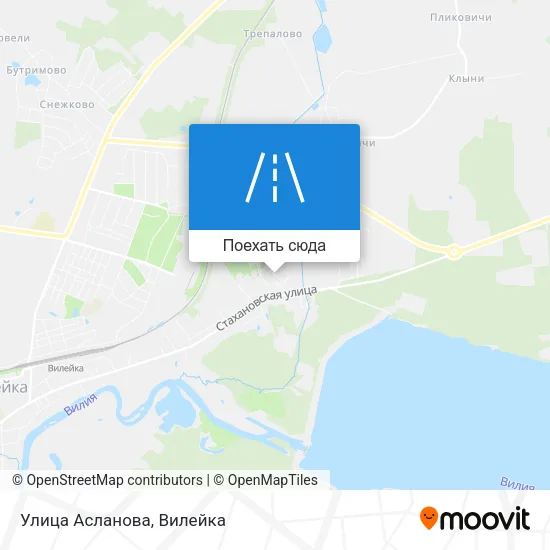 Карта Улица Асланова