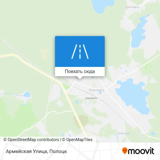 Карта Армейская Улица