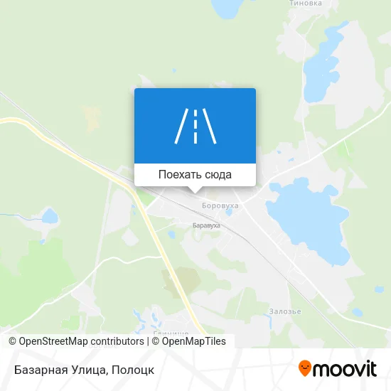 Карта Базарная Улица