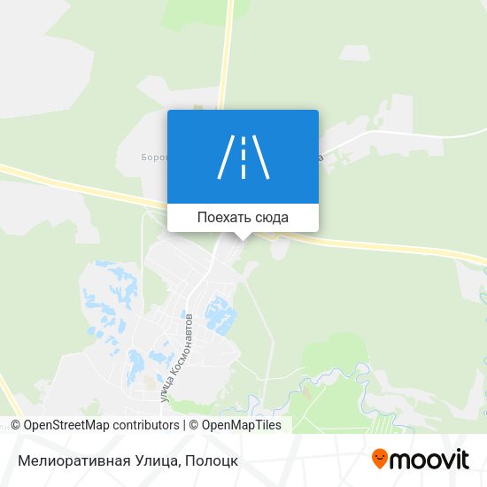 Карта Мелиоративная Улица