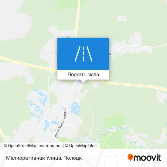 Карта Мелиоративная Улица