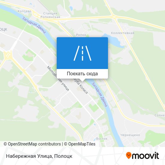 Карта Набережная Улица