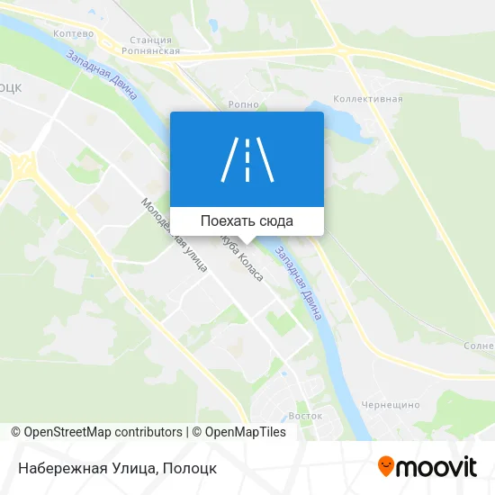 Карта Набережная Улица