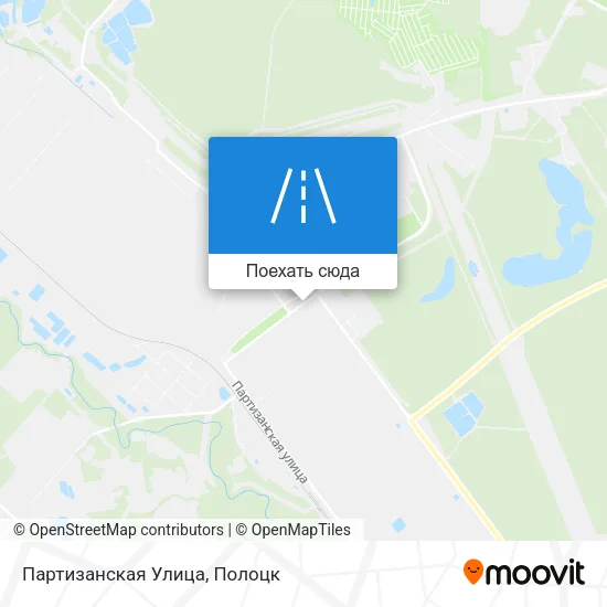 Карта Партизанская Улица