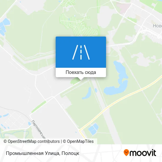Карта Промышленная Улица
