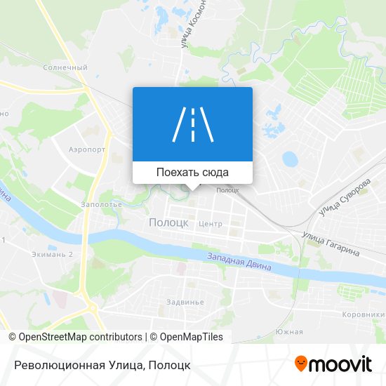 Карта Революционная Улица