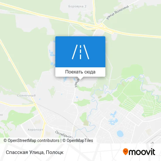 Карта Спасская Улица